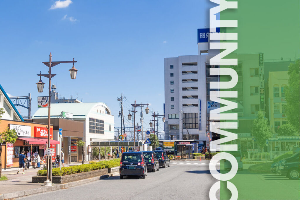 南浦和駅前のタクシー乗り場