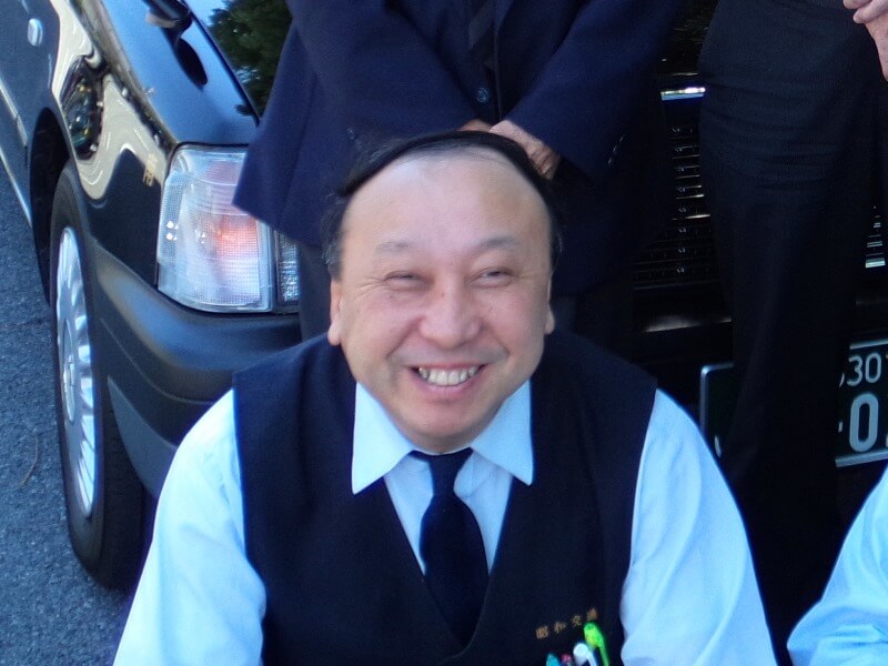 笑顔の桐山さん